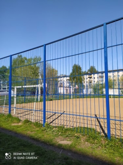 Ремонтные работы на спортплощадках
