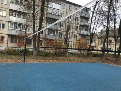 Продолжается благоустройство спортивной площадки на ул.1-я Полевая, 80А
