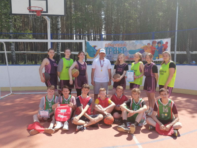 Детский спорт. Баскетбол 3*3
