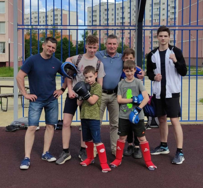 Открытая тренировка по кикбоксингу