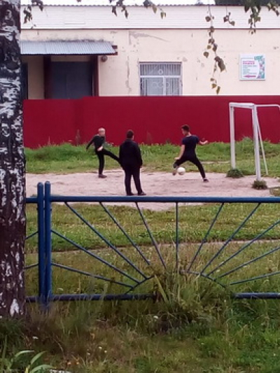 Лето на спортивной площадке!