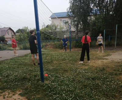 Турнир по пионерболу среди воспитанников клуба &quot;Ладья&quot;