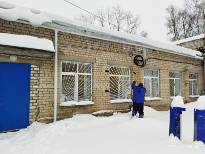 Очистка крыш