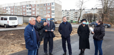 В ТОС Силикатный завершен первый этап работ по созданию многофункциональной спортивной площадки